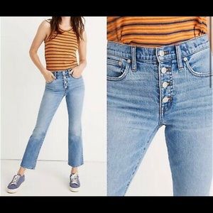 Madewelll Demi cut jeans !